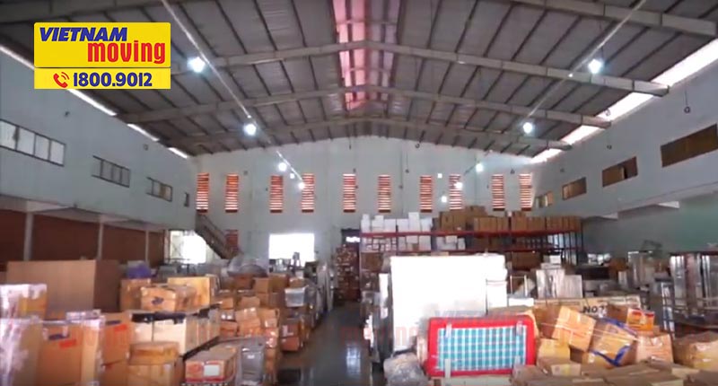 Kho lưu trữ hàng hóa tại Vietnam Moving