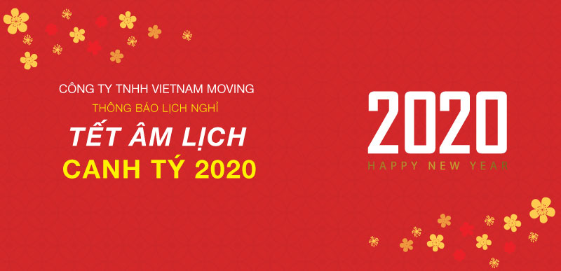 Thông báo lịch nghỉ tết âm lịch Canh Tý 2020