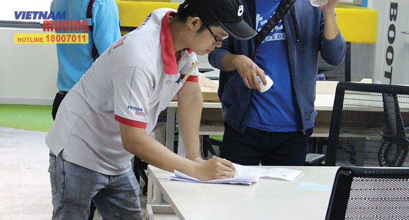 Make a detailed plan for office moving