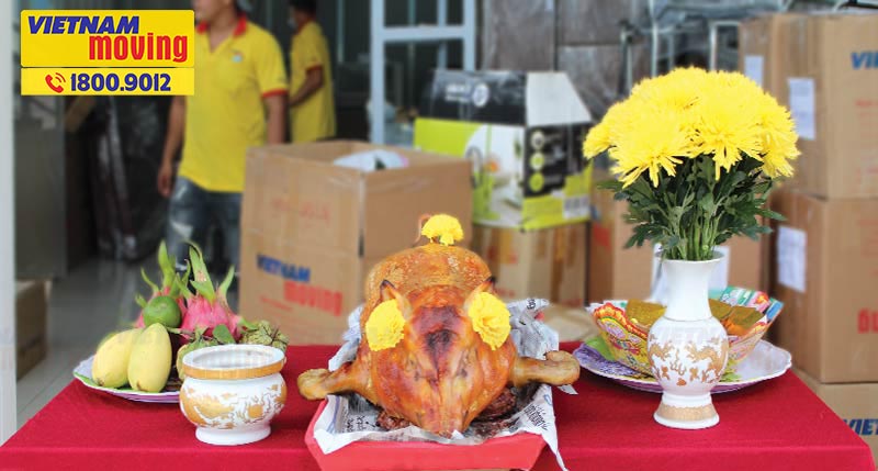 Thực hiện lễ cúng chuyển văn phòng sau khi chọn ngày tốt