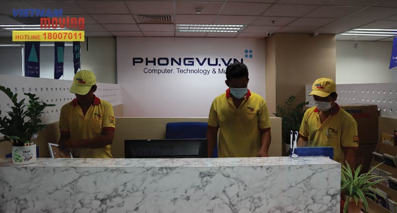 Tiết kiệm thời gian với dịch vụ chuyển văn phòng