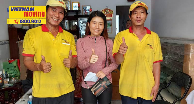 Dịch vụ chuyển nhà trọn gói Vietnam Moving đem hết sự hài lòng cho mọi khách hàng