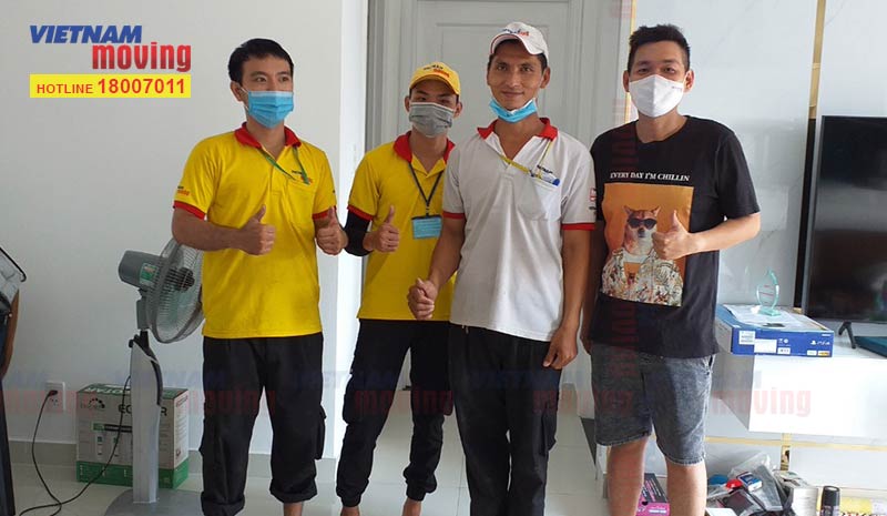Khách hàng hài lòng với dịch vụ chuyển nhà trọn gói Vietnam Moving