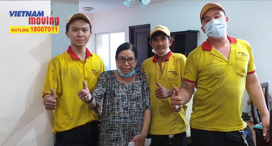 Khách hàng khá hài lòng dịch vụ chuyển nhà trọn gói Vietnam Moving