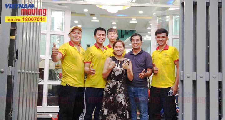 Khách hàng hài lòng chất lượng dịch vụ Vietnam Moving
