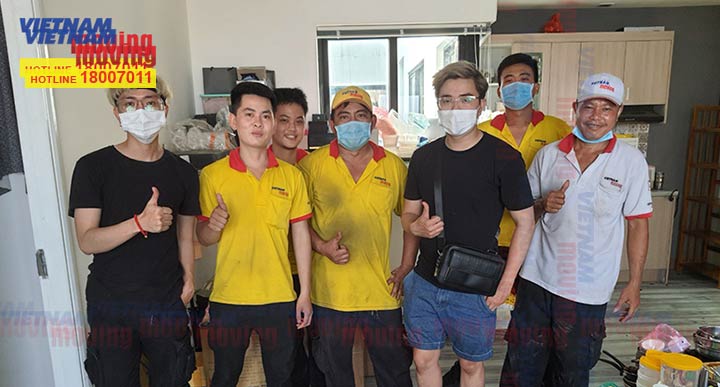 Khách hàng hài lòng khi chọn dịch vụ chuyển nhà Vietnma Moving