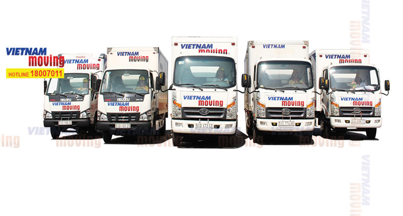 Hệ thống xe tải chuyển nhà Vietnam Moving