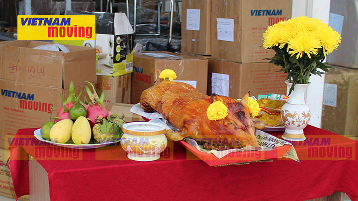 Chuẩn bị mâm cúng bái nhập trạch tháng 12 năm 2024