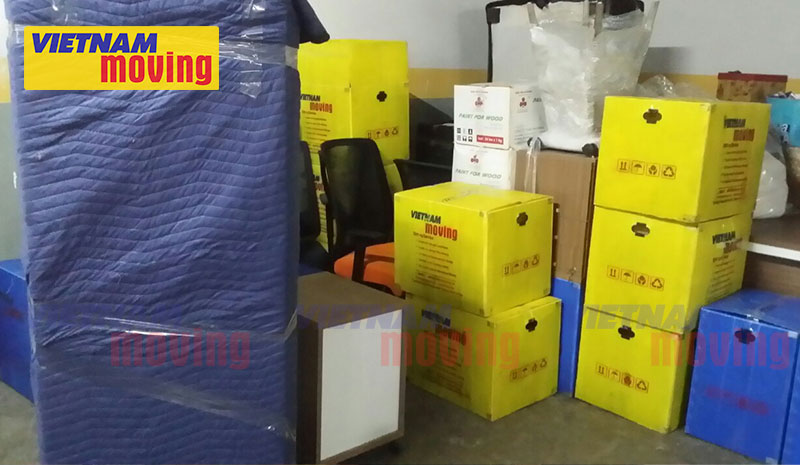 đóng gói, vận chuyển và sắp xếp đồ đạc an toàn