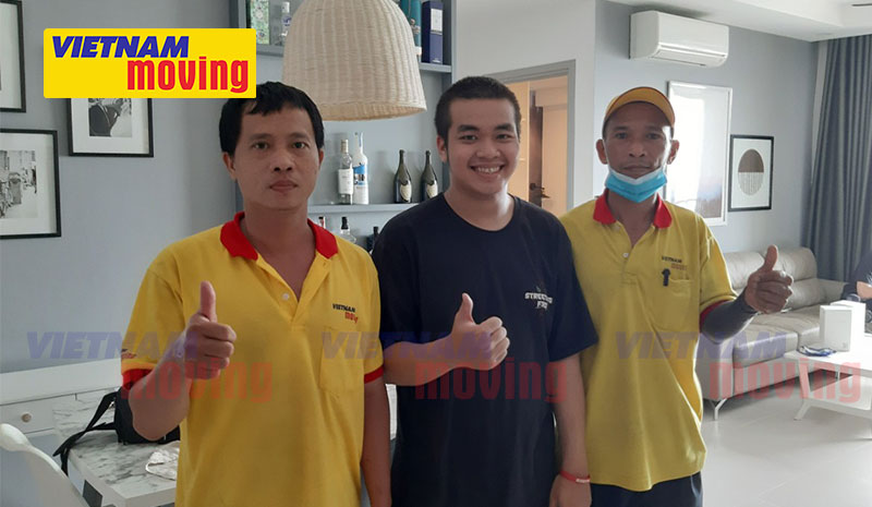 Khách hàng hài lòng dịch vụ chuyển nhà của Vietnam Moving