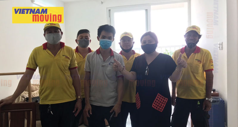 Khách hàng hài lòng với dịch vụ chuyển nhà trọn gói Vietnam Moving