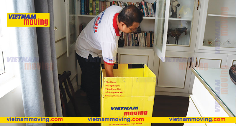 Phân loại và sắp xếp đồ đạc trước khi chuyển nhà