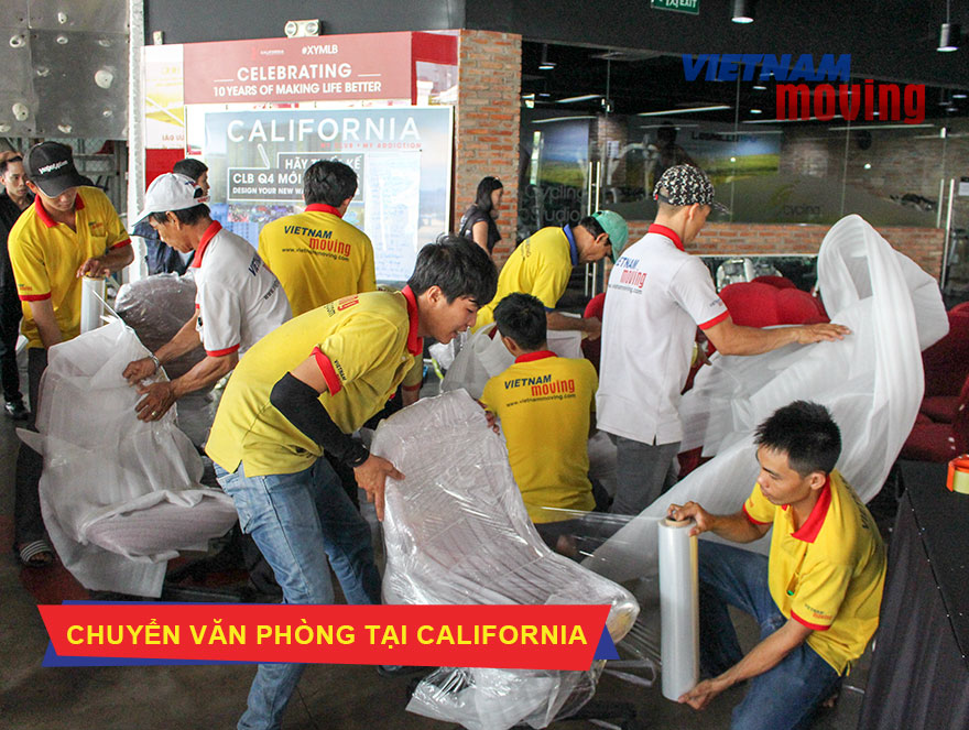 Moving house service of California