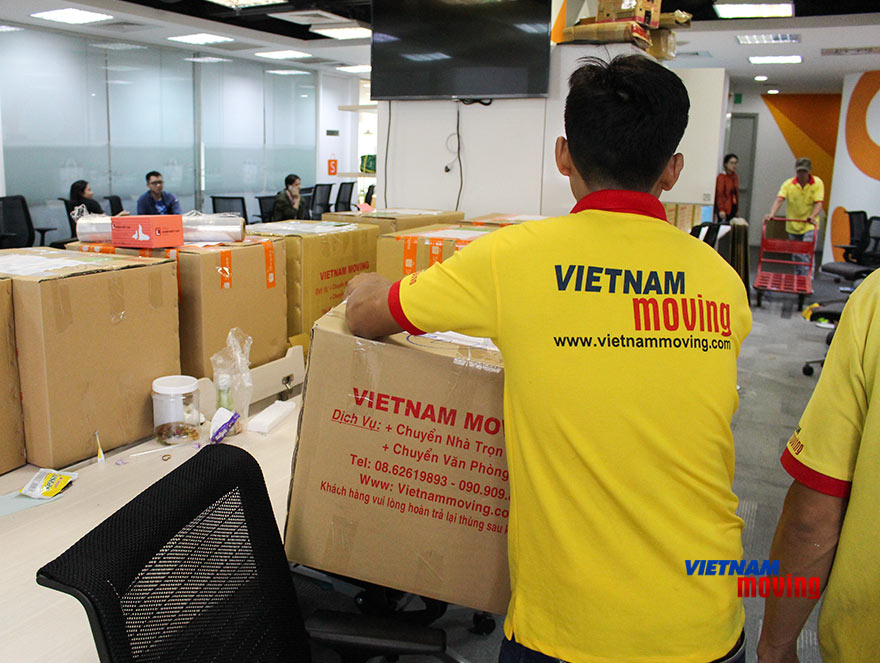 Office Moving Service of Vietnam Moving 1