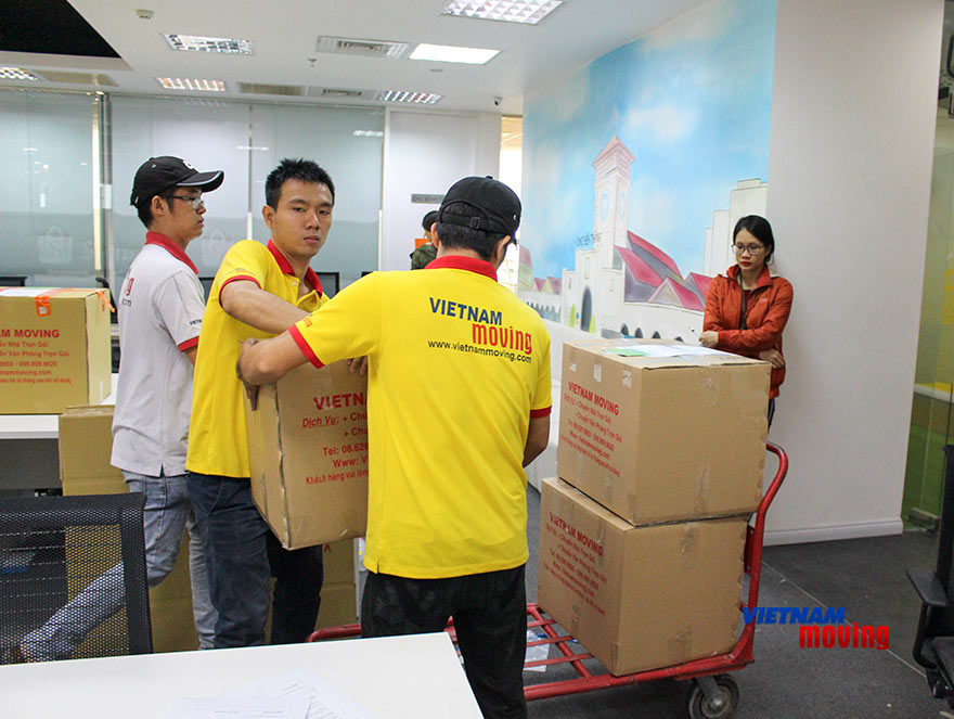 Office Moving Service of Vietnam Moving 2