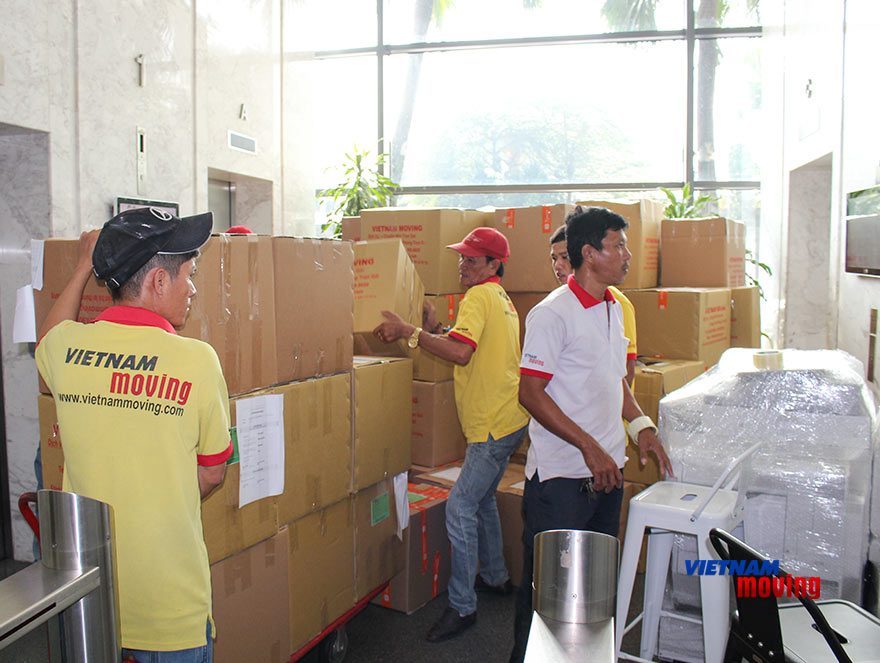 Office Moving Service of Vietnam Moving4