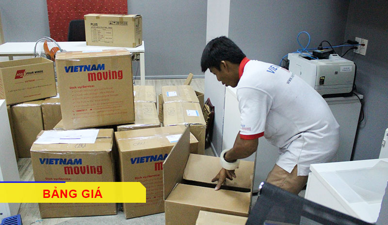 [MỚI] Bảng Giá Dịch Vụ Chuyển Văn Phòng Trọn Gói năm 2019