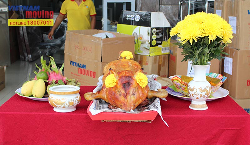 Chuẩn bị mâm cúng chuyển văn phòng mới gồm những gì ?