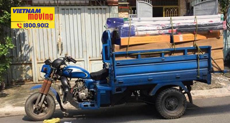 Có nên chuyển nhà bằng xe ba bánh hay không ?