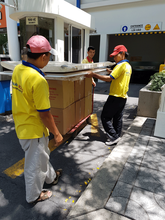 Đội ngũ nhân viên cung cấp dịch vụ chuyển nhà quận Tân Bình TPHCM tại Vietnam Moving