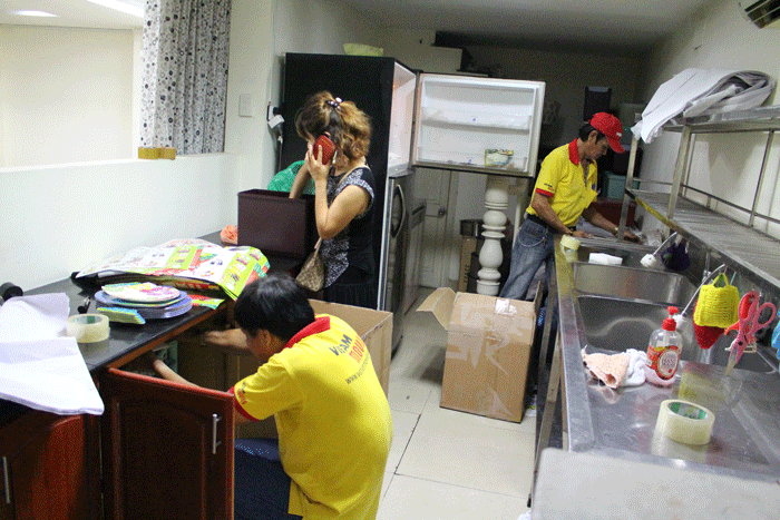 Dịch vụ chuyển nhà trọn gói quận 3 tại Vietnam Moving