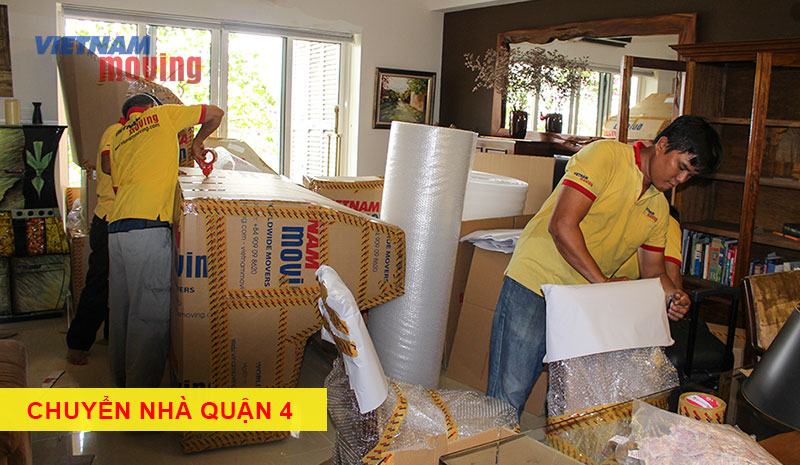 Dịch Vụ Chuyển Nhà Trọn Gói Quận 4 Uy Tín tại TPHCM