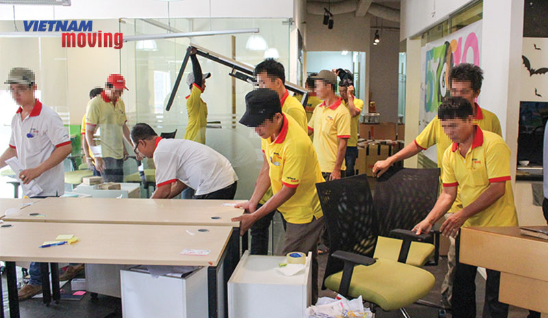 Dịch vụ chuyển văn phòng trọn gói quận 8, TPHCM(Sài gòn)