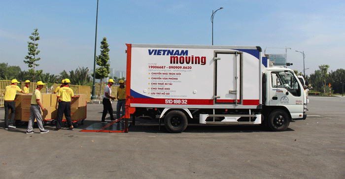 dịch vụ taxi tải chuyển nhà tại vietnam moving