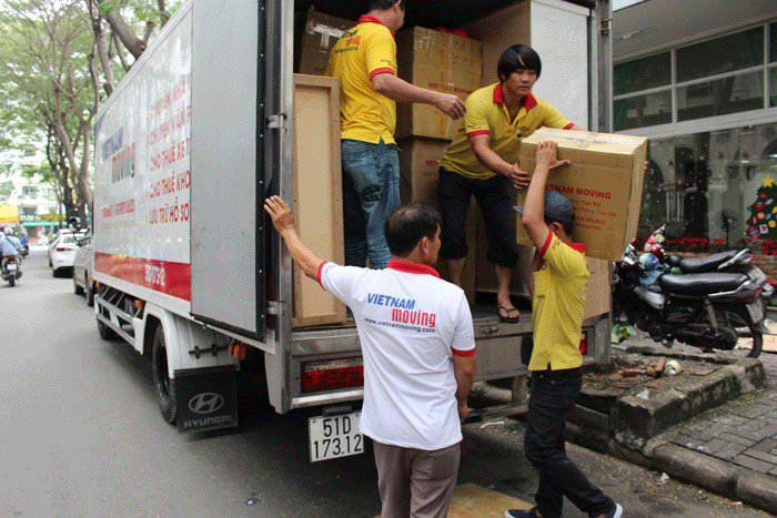 Dịch vụ cho thuê xe tải 1,25 tấn chuyên nghiệp tại Vietnam Moving