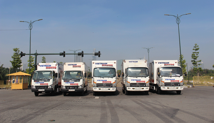 Đội ngũ nhân viên cung cấp dịch vụ thuê xe tải nhỏ 500 kg vận chuyển tại Vietnam Moving