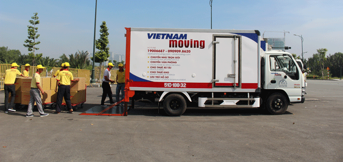 Dịch vụ xe tải nhỏ chuyển nhà tại Vietnam Moving