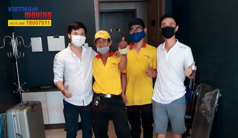 Dự án chuyển Anh Trường ở căn hộ chung cư Mỹ Đức