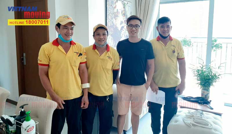 Dự án chuyển Anh Tùng ở căn hộ chung cư The Park Residence