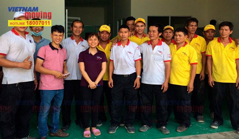 Dự án chuyển hàng ở Kho xưởng Công Ty TNHH Trúc Xuân