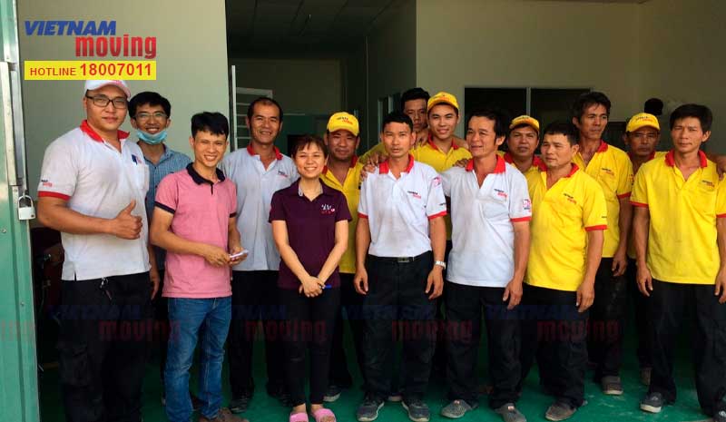 Dự án chuyển kho xưởng cho Anh Phúc tại Quận 2