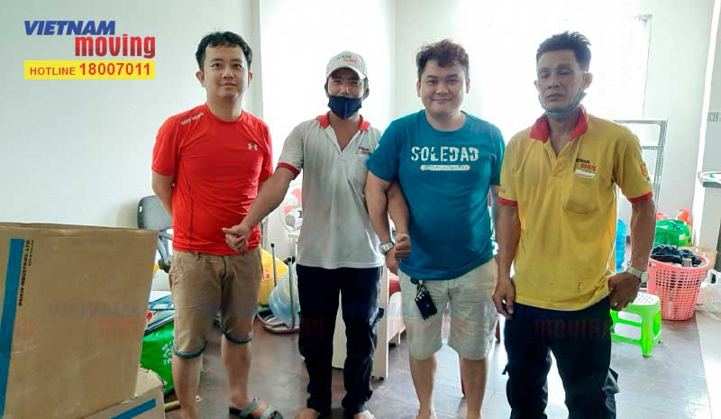 Dự án chuyển nhà Anh Đăng ở quận Phú Nhuận ngày 22/04/2020