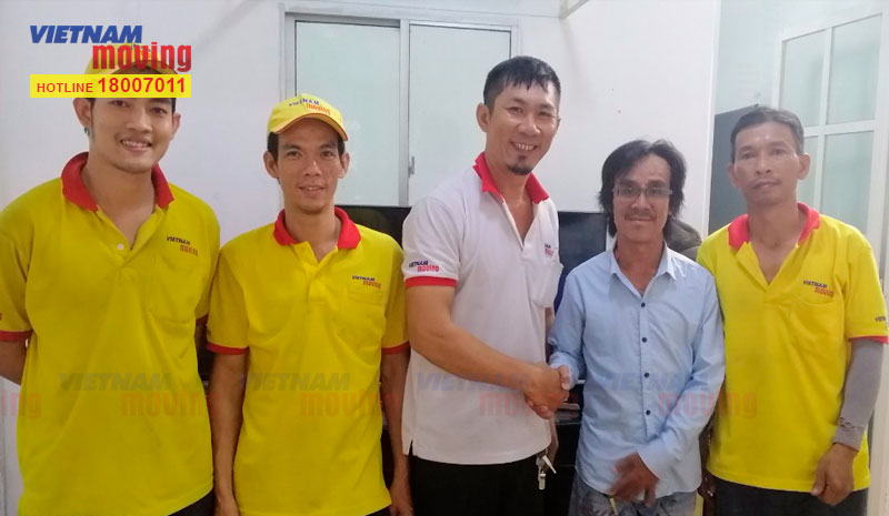 Dự án chuyển nhà Anh Đạt ở quận 8 ngày 13/01/2020