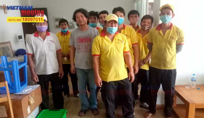 Dự án chuyển nhà Anh Dũng ở quận 1 ngày 19/04/2020