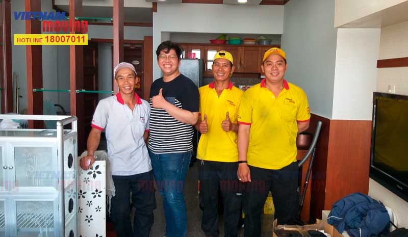 Dự án chuyển nhà Anh Huy ở quận Bình Tân ngày 04/03/2020