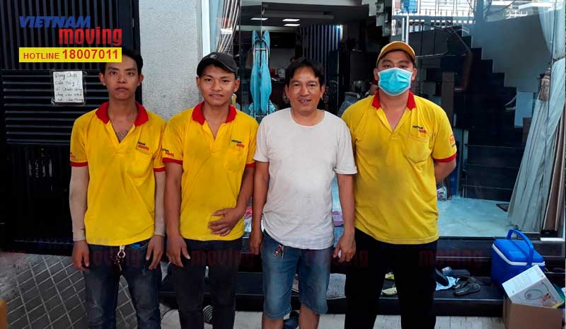 Dự án chuyển nhà Anh Nhật ở quận Tân Phú ngày 12/03/2020