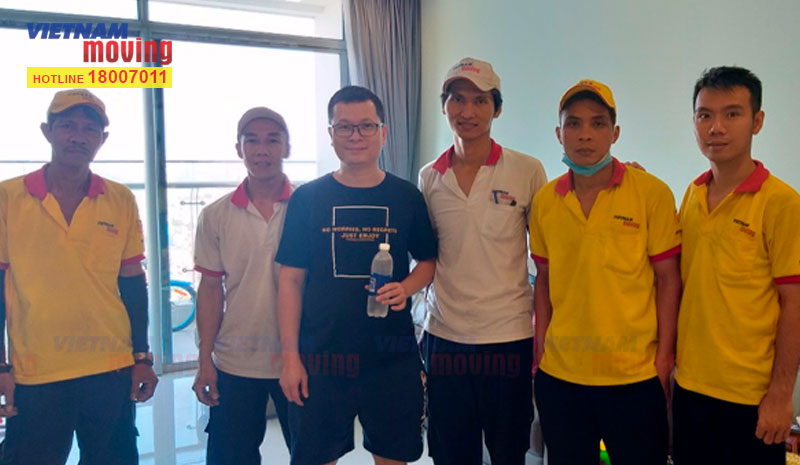 Dự án chuyển nhà Anh Thành ở căn hộ chung cư Vinhomes Central Park