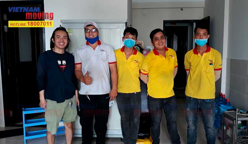 Dự án chuyển nhà Anh Tiến ở quận 8 ngày 20/04/2020