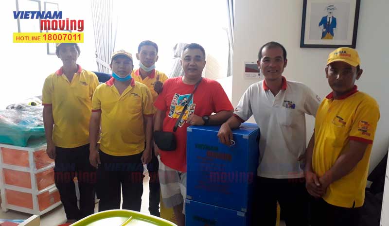 Dự án chuyển nhà Anh Trí ở quận 2 ngày 19/01/2020