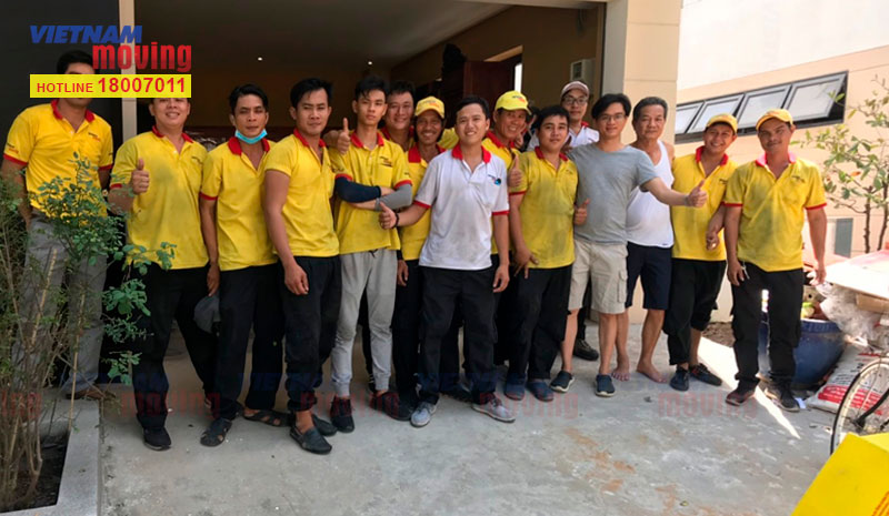 Dự án chuyển nhà Anh Tuấn ở quận 8 ngày 08/01/2020