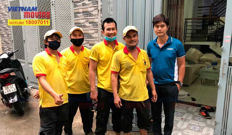 Dự án chuyển nhà Anh Tường ở quận 7 ngày 10/04/2020