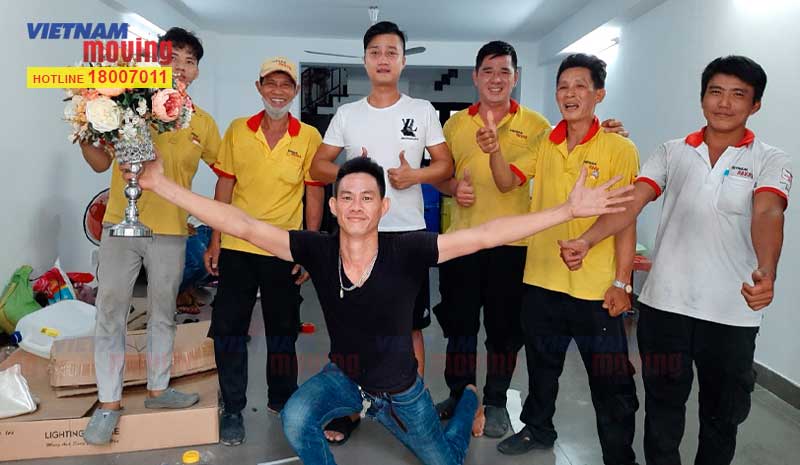 Dự án chuyển nhà Anh Vũ ở căn hộ chung cư Xi Grand Court