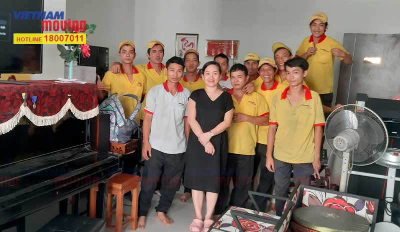 Dự án chuyển nhà Chị Bích ở căn hộ Bộ Công An, Quận 2