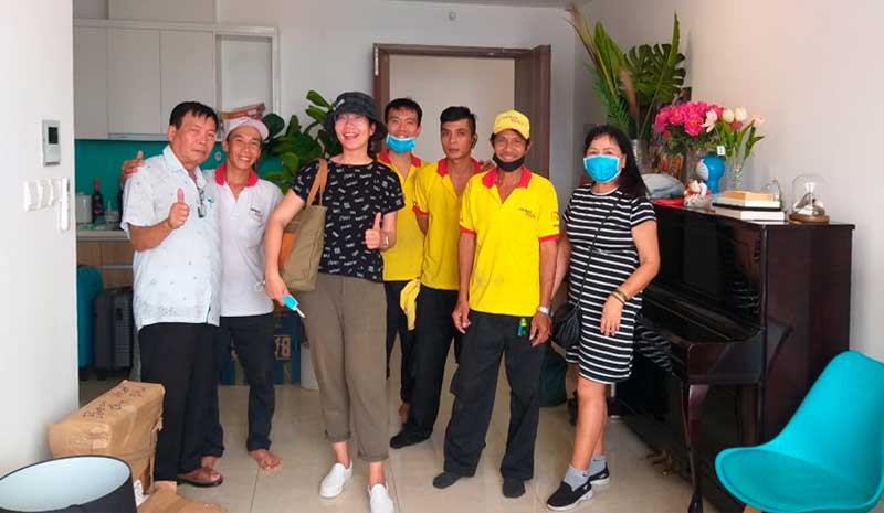 Dự án chuyển nhà chị Giang ở căn hộ chung cư The Golden Star