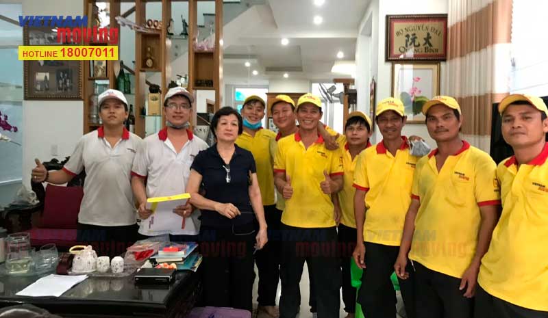 Dự án chuyển nhà Chị Hương ở quận Tân Bình ngày 09/02/2020