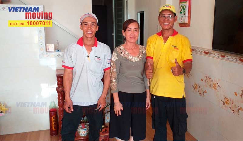 Dự án chuyển nhà Chị Lan ở quận 4 ngày 28/02/2020